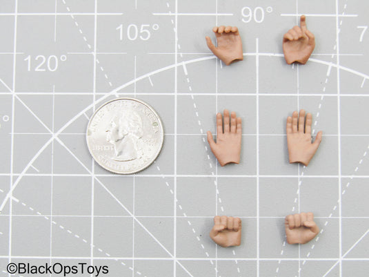 1/12 Male Hand Set (x6)