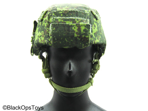 Russian Senior Rifleman - Flecktarn Camo Helmet