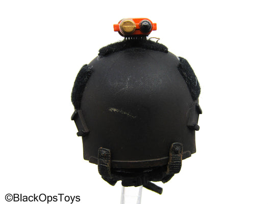 Weathered Black FAST Helmet w/Strobe (BBI)
