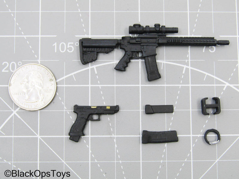 Load image into Gallery viewer, 1/12 John Wick - TTI TR-1 Ultralight Assault Rifle w/Pistol
