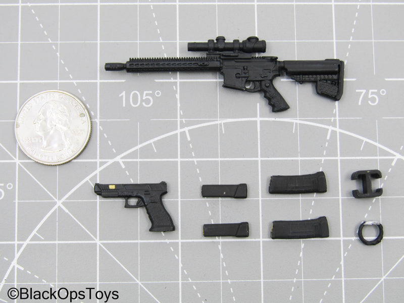 Load image into Gallery viewer, 1/12 John Wick - TTI TR-1 Ultralight Assault Rifle w/Pistol

