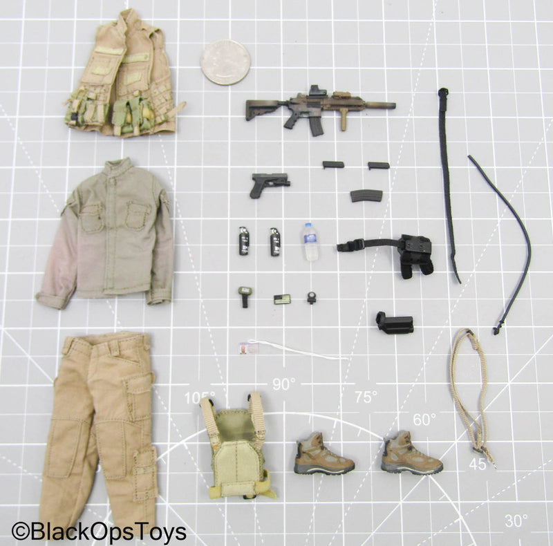 Load image into Gallery viewer, 1/12 DEVGRU Combat Uniform w/Rifle &amp; Gear (Soldier Story)
