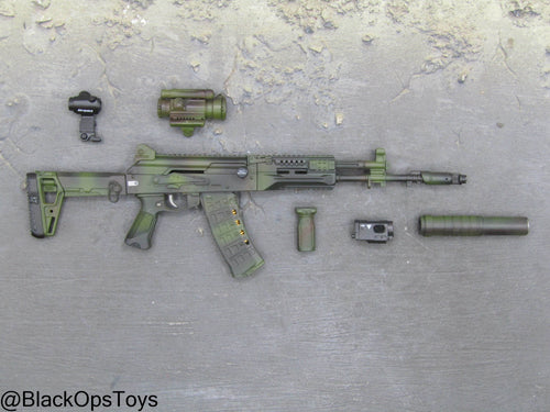 Russian Spetsnaz MVD SOBR - Camo AK-12 Rifle w/Attachment Set