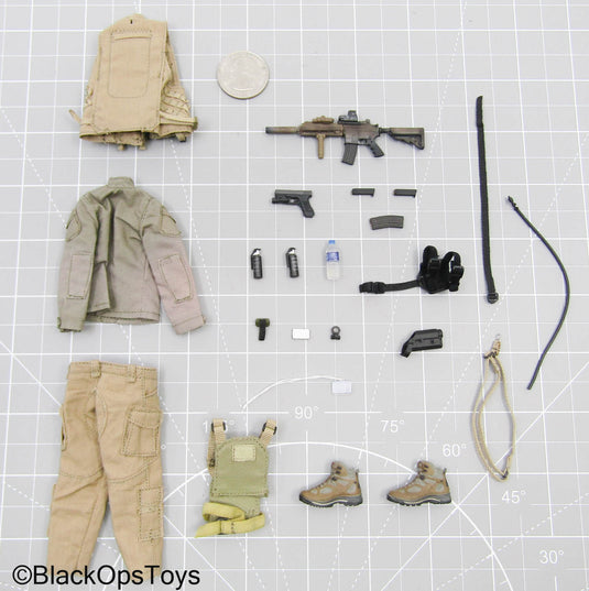 1/12 DEVGRU Combat Uniform w/Rifle & Gear (Soldier Story)