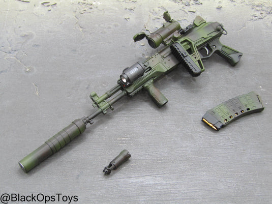Russian Spetsnaz MVD SOBR - Camo AK-12 Rifle w/Attachment Set