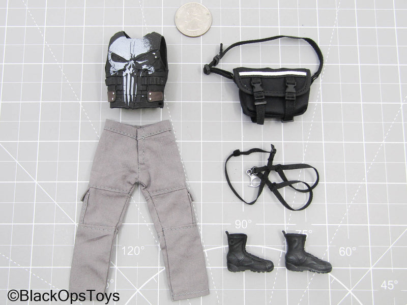 Load image into Gallery viewer, 1/12 Punisher Uniform Set
