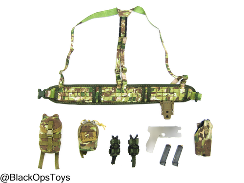 Russian Spetsnaz MVD SOBR - Camo Battle Belt Set w/Pistol