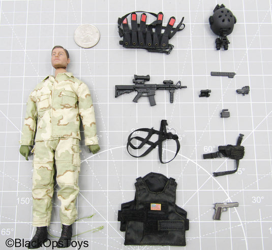 1/12 Black Hawk Down Male Dressed Body w/Gear (Crazy Figure)