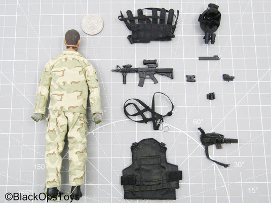 1/12 Black Hawk Down Male Dressed Body w/Gear (Crazy Figure)