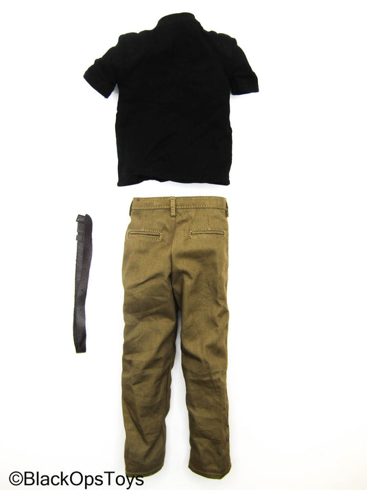 DEVGRU AFO Neptune - Black Shirt & Brown Pants
