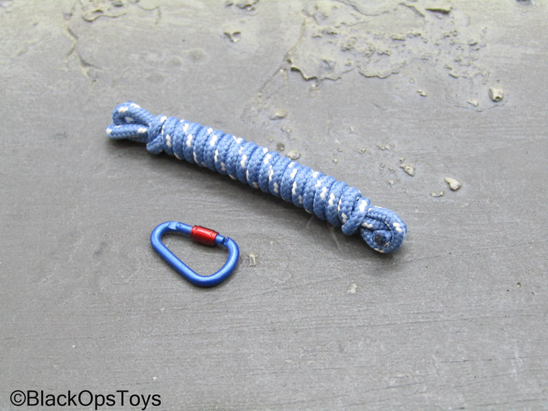 Load image into Gallery viewer, Exo Suit Test-02 - Blue Climbing Robe &amp; Carabiner
