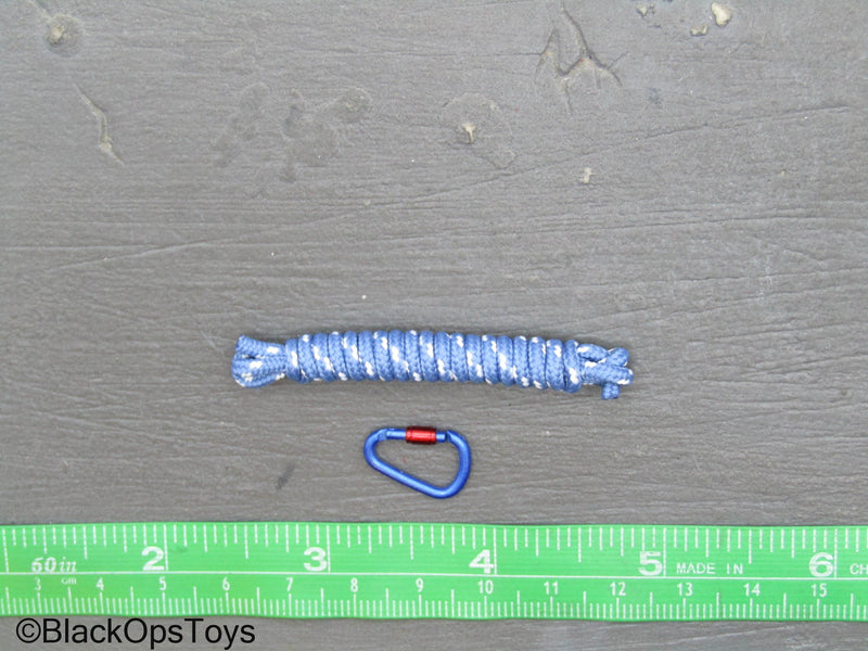 Load image into Gallery viewer, Exo Suit Test-02 - Blue Climbing Robe &amp; Carabiner
