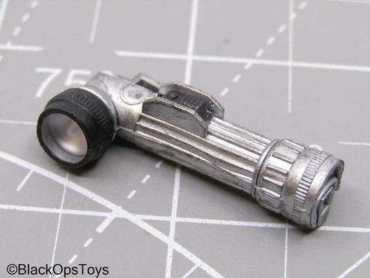 Silver Angle Head Flashlight