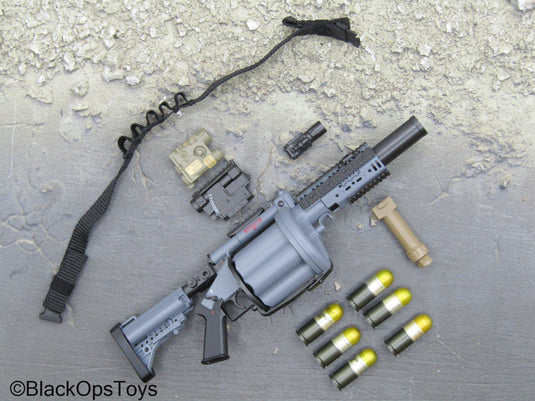 Exo Suit Test-02 - 40mm Grenade Launcher w/Sling & Attachments