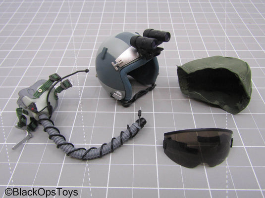 Flight Helmet Set w/NVG (READ DESC)