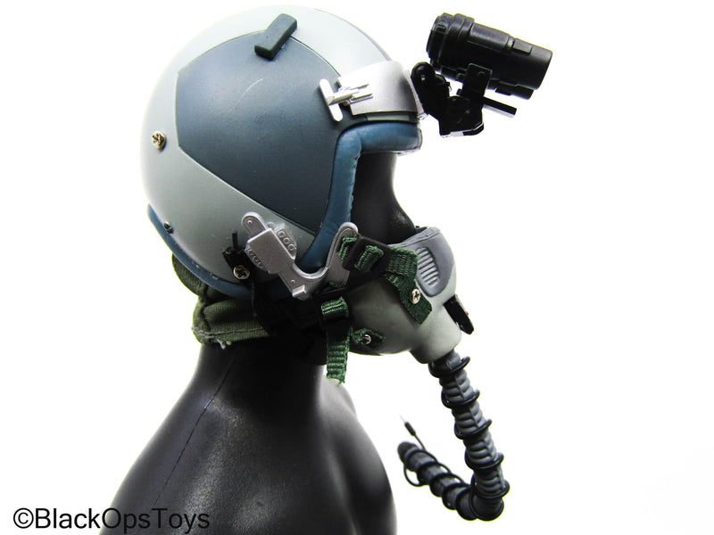 Load image into Gallery viewer, Flight Helmet Set w/NVG (READ DESC)
