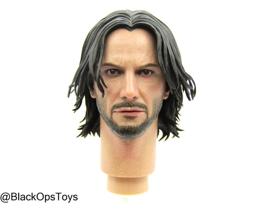 John Wick Ch. 4 - John Wick SE w/Custom Closed Mouth Head & Caine 2-Pack - MIOB