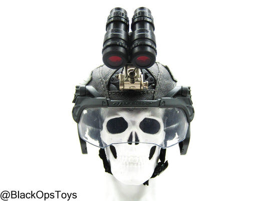 ZERT AMG Juggernaut - Wolf Grey Helmet w/NVG & Face Shield Set