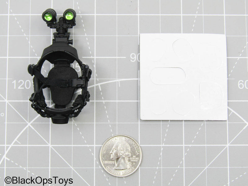 Load image into Gallery viewer, Black Skullcrusher NVG Set w/Helmet Padding
