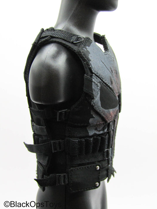The Punisher "Frank" - Bloody Black Chest Armor