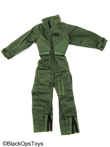 Green Flight Suit