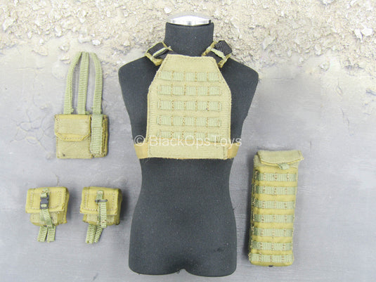 SMU - USA Exclusive Operator - OD Green Plate Carrier & Pouch Set