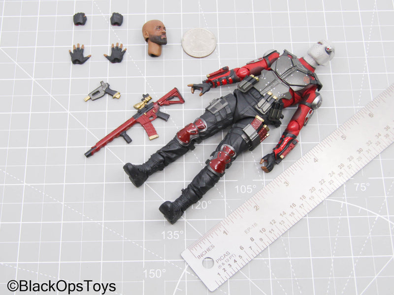 Load image into Gallery viewer, 1/12 Suicide Squad - Deadshot Full Dressed Body w/Rifle &amp; Pistol

