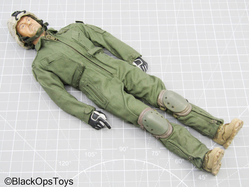 Load image into Gallery viewer, Male Marine OD Green Dressed Base Body w/Headsculpt (Playhouse)
