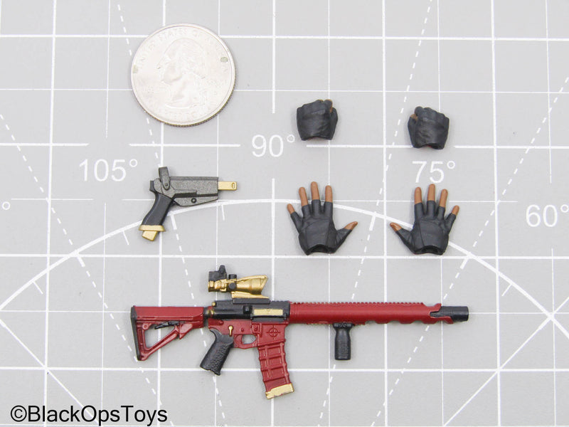 Load image into Gallery viewer, 1/12 Suicide Squad - Deadshot Full Dressed Body w/Rifle &amp; Pistol
