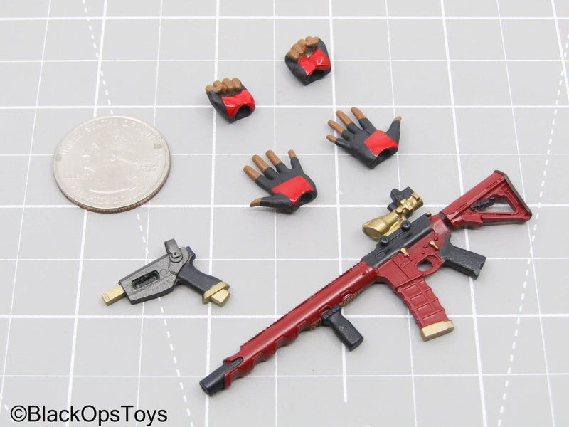Load image into Gallery viewer, 1/12 Suicide Squad - Deadshot Full Dressed Body w/Rifle &amp; Pistol
