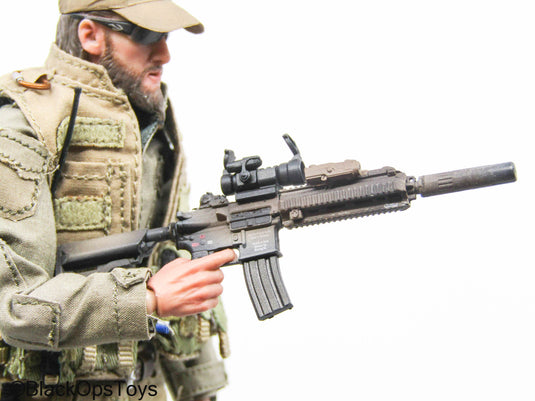 1/12 DEVGRU Red Team Male Full Dressed Body w/Weapon & Gear Set