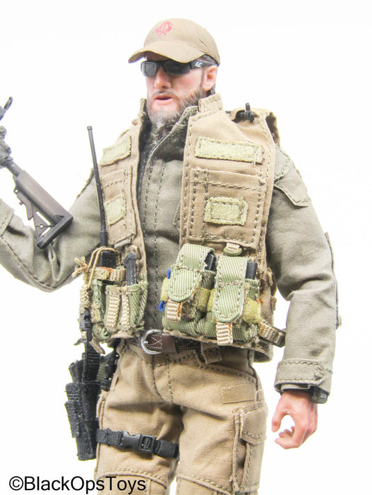 1/12 DEVGRU Red Team Male Full Dressed Body w/Weapon & Gear Set