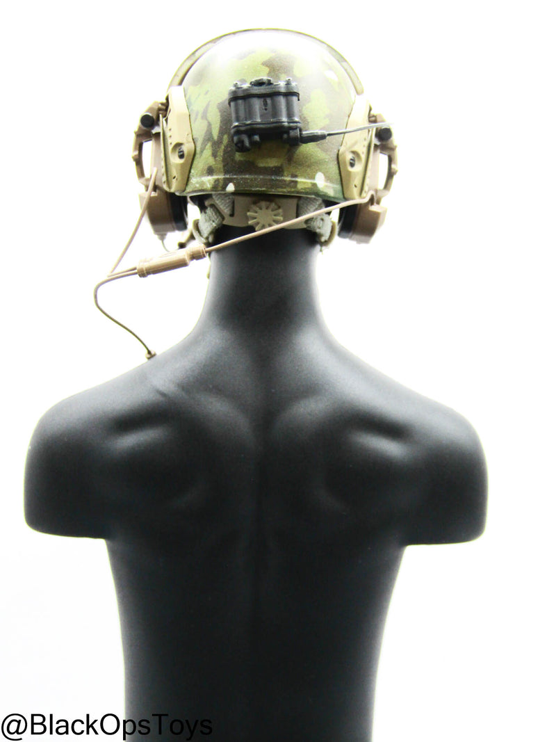 Load image into Gallery viewer, Custom Multicam Helmet w/Chimera NVG &amp; Communications Set
