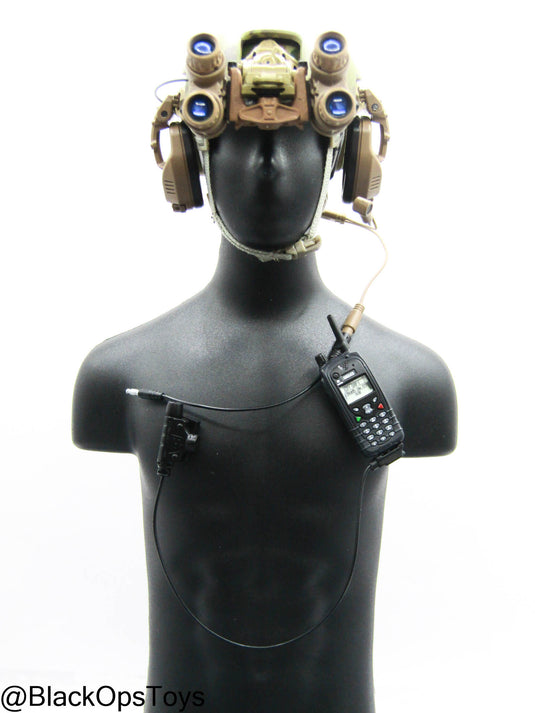 Custom Multicam Helmet w/Chimera NVG & Communications Set
