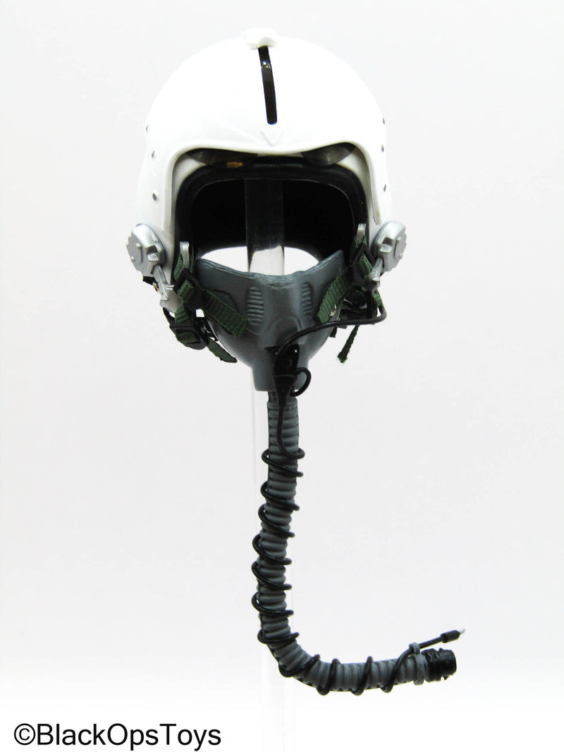 Load image into Gallery viewer, White HGU-55 Flight Helmet
