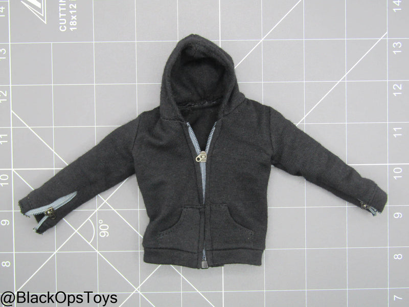Load image into Gallery viewer, Iron Man - Black Zip Up Hoodie
