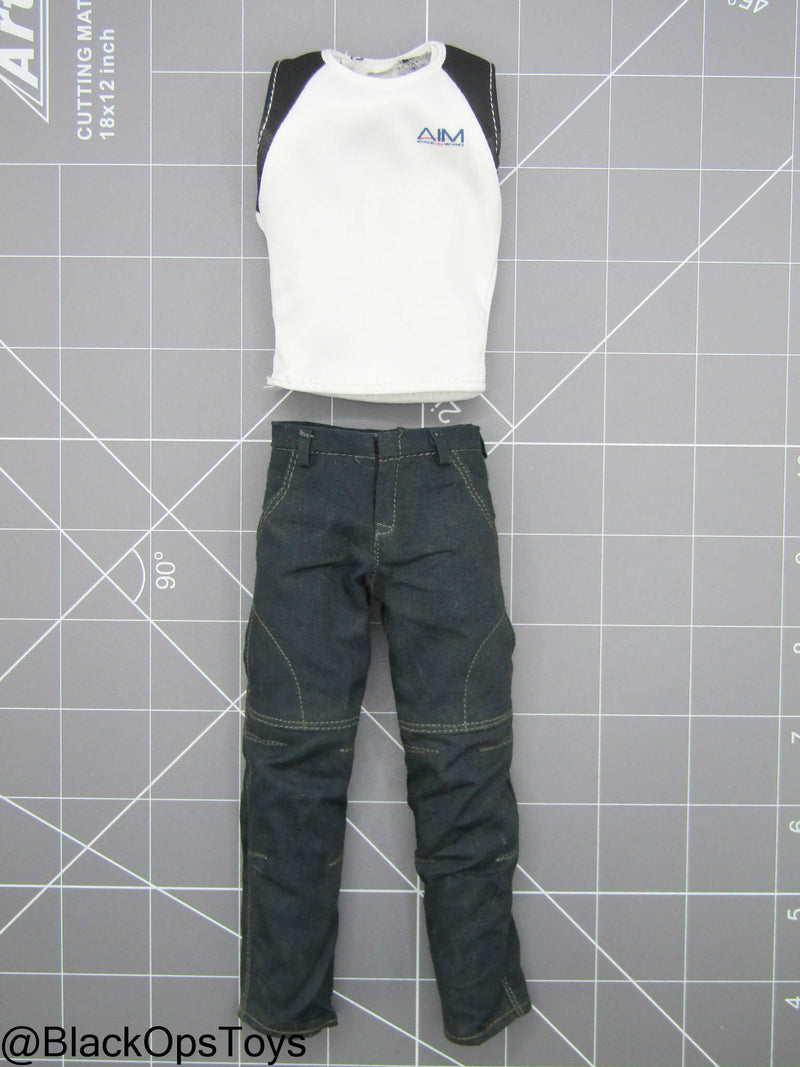 Load image into Gallery viewer, Iron Man - Sleeveless AIM Shirt &amp; Black Combat Pants
