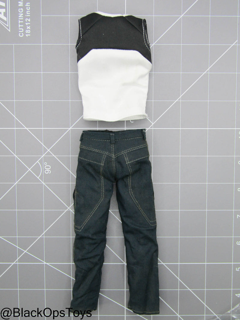Load image into Gallery viewer, Iron Man - Sleeveless AIM Shirt &amp; Black Combat Pants
