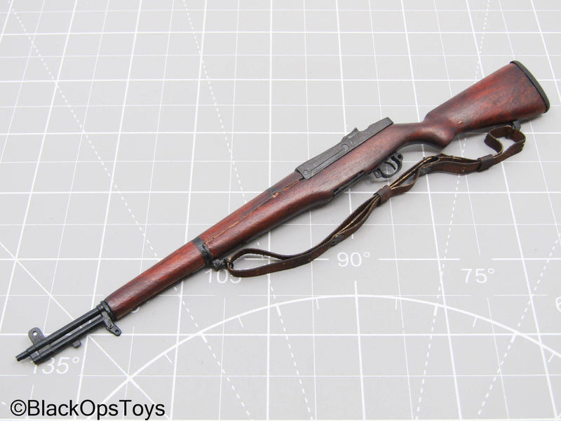 Load image into Gallery viewer, Wood &amp; Metal MI Garand Rifle w/Strap (DID) (READ DESC)
