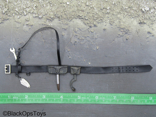 Mad Max - Black Leather Like Belt w/Tools