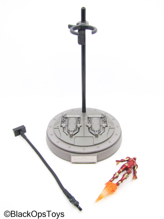 Iron Man Mark IV (MK4) w/ Mark III Stand (Hot Toys) (READ DESC)