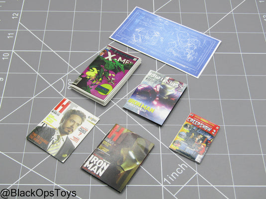 Iron Man - Assorted Magazine & Blueprint Set