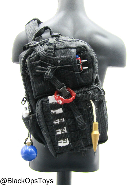 Iron Man - Black Backpack w/Gear Set
