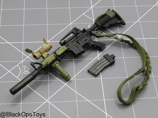 Custom CAR-15 Rifle w/Attachment Set