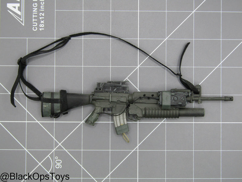 Load image into Gallery viewer, Custom M16 Rifle w/M203 Grenade Launcher (Hot Toys)
