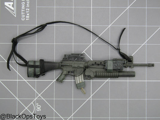 Custom M16 Rifle w/M203 Grenade Launcher (Hot Toys)