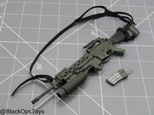 Custom M16 Rifle w/M203 Grenade Launcher (Hot Toys)