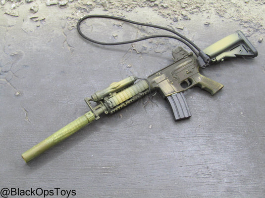 Bam 1/6 M4 Rifle w/Suppressor (BBI)