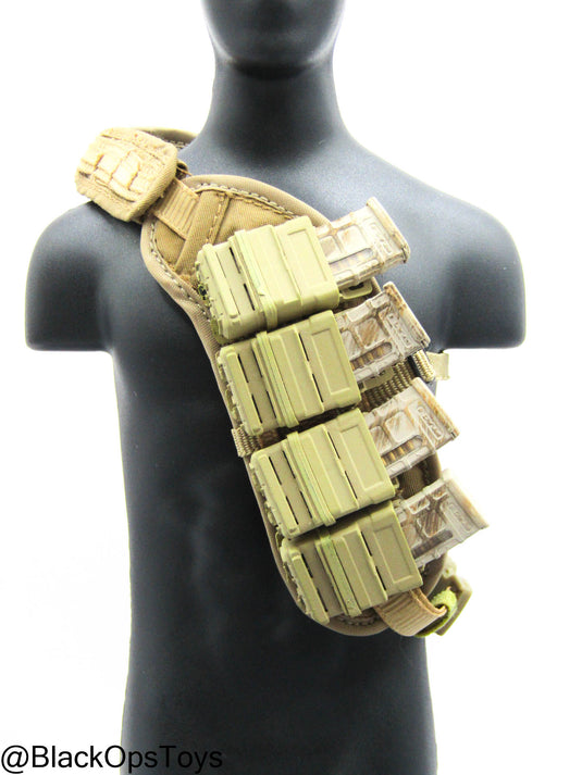 Custom Pro Built - Tan Bandoleer w/Magazine Holsters