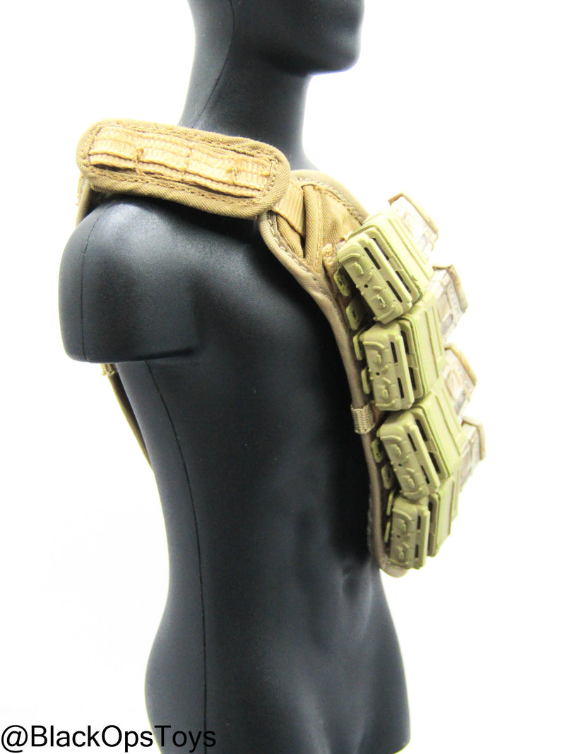 Load image into Gallery viewer, Custom Pro Built - Tan Bandoleer w/Magazine Holsters
